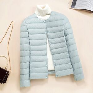 Light Blue Women's Puffer Jacket
